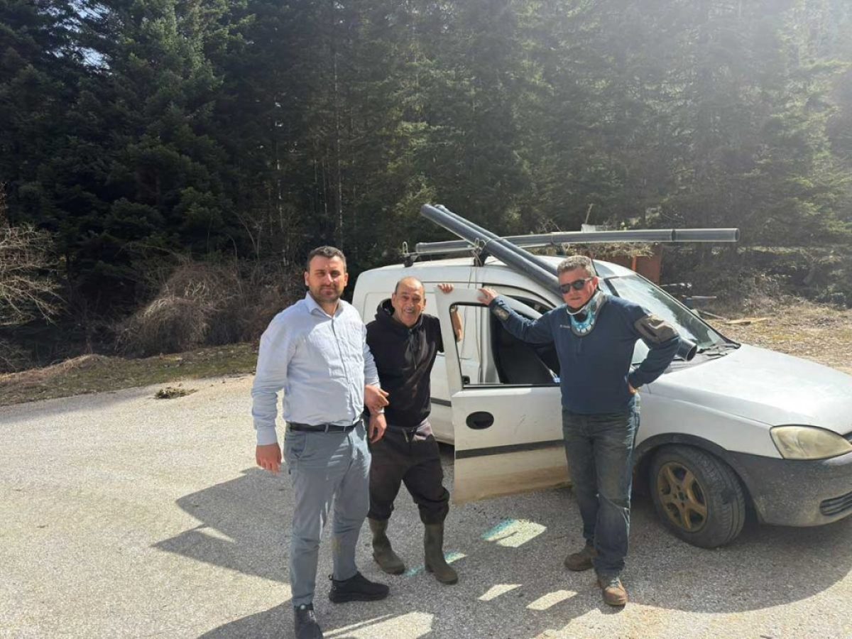 Εργασίες αποκατάστασης στο δίκτυο ύδρευσης σε Κρανιά και Κονάκια Μετεώρων