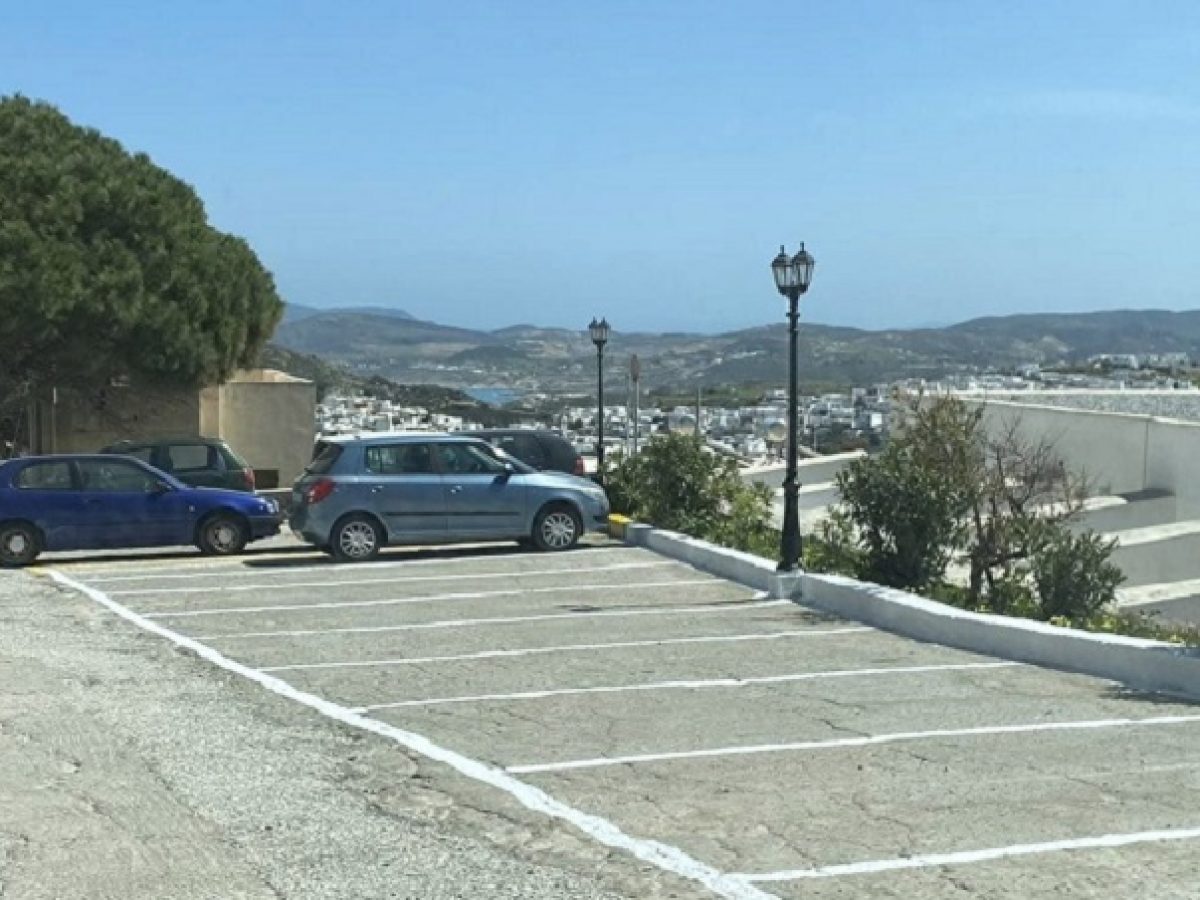 Εργασίες διαγράμμισης στην Πλάκα