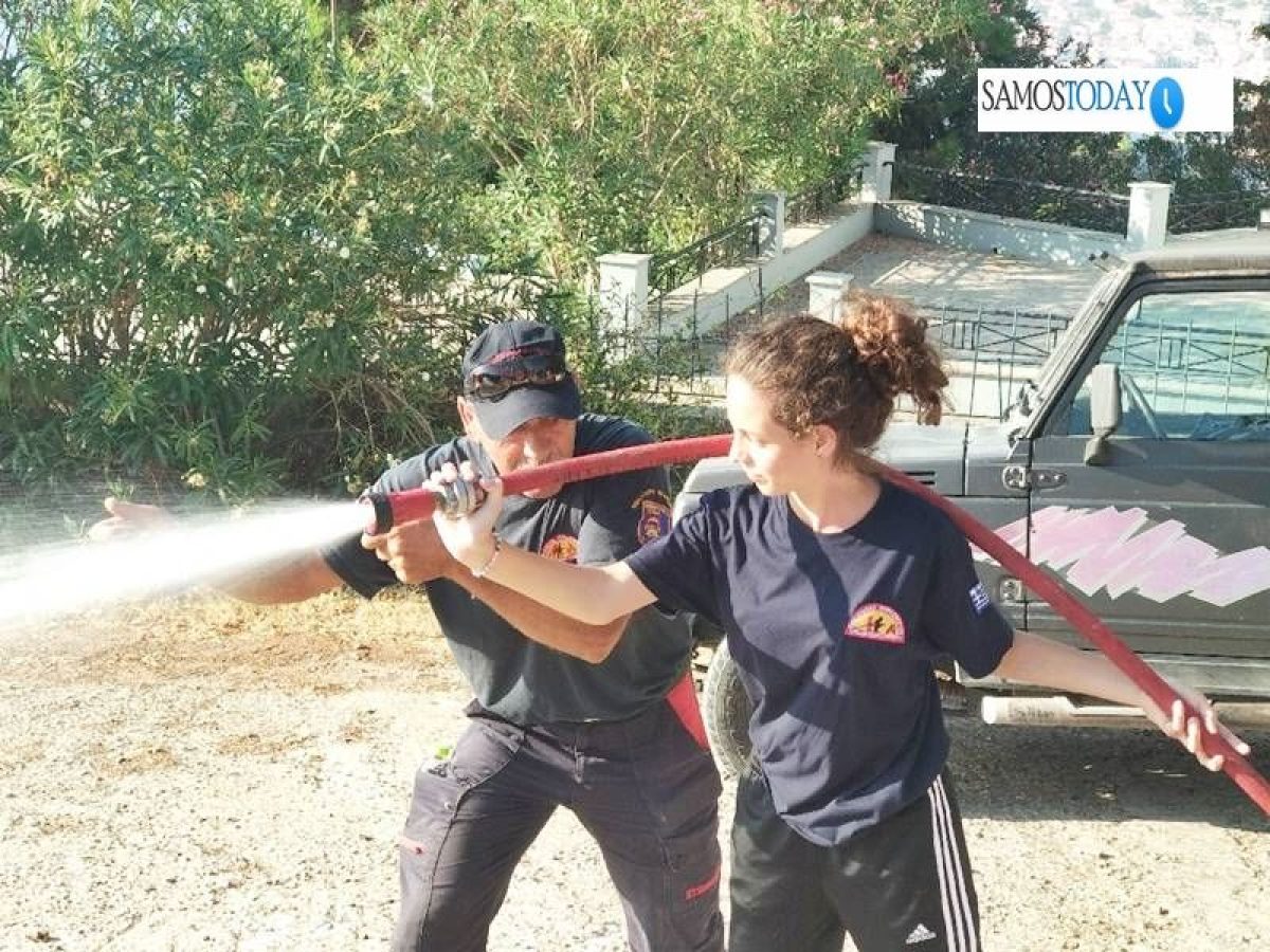 Εθελοντές Πυροσβέστες Σάμου. Σιωπηλοί φρουροί ενός ολόκληρου τόπου