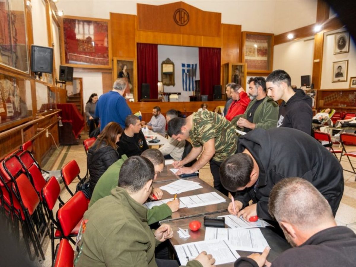 Εθελοντική αιμοδοσία στο Ρέθυμνο με προσφορά 143 φιαλών αίματος στην Κλινική Αιματολογίας Ογκολογίας Παίδων ΠαΓΝΗ