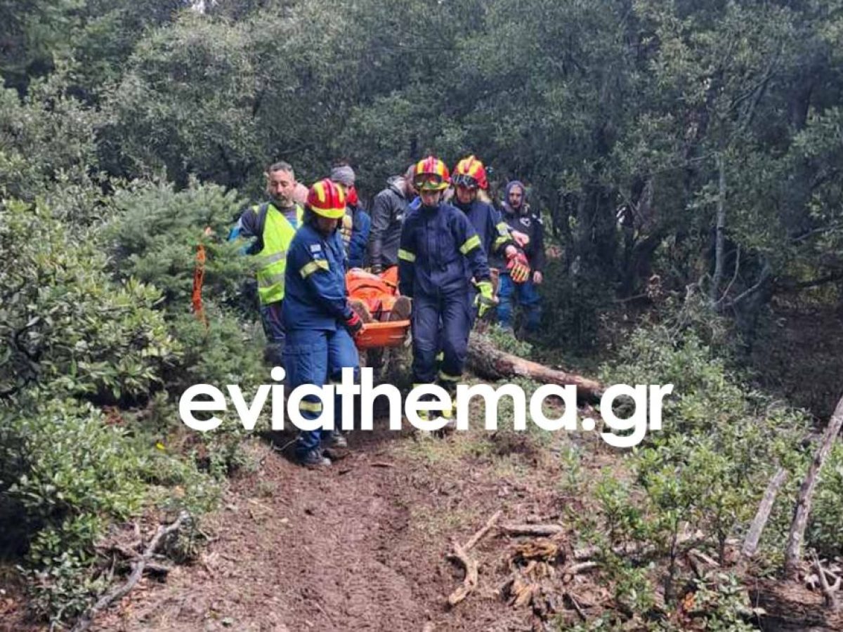 Εύβοια: Μεγάλη επιχείρηση στο όρος Πιξαριά για τραυματισμένο αναβάτη Enduro (ΦΩΤΟ – ΒΙΝΤΕΟ)
