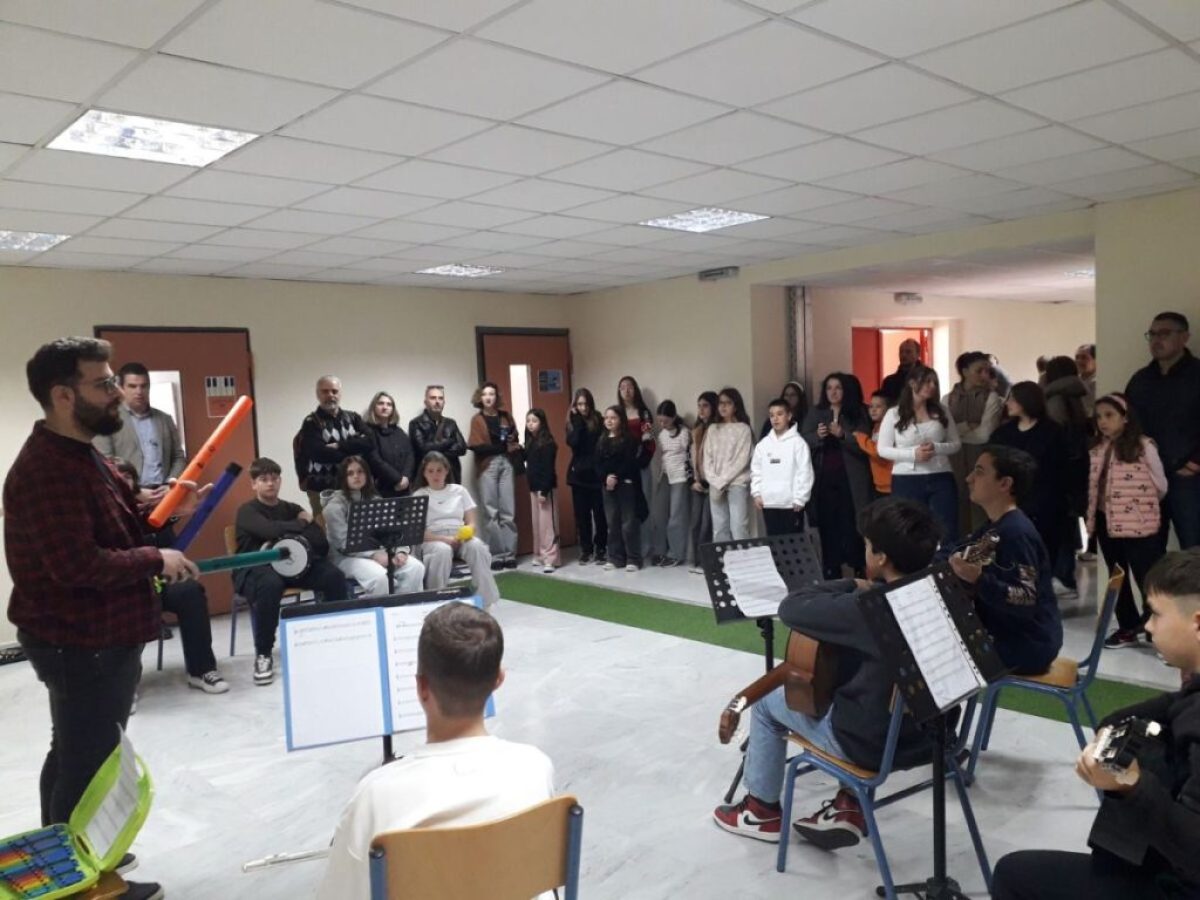Εξαιρετικά επιτυχημένη η δράση «Ανοιχτές Θύρες» (Open Day) για τρίτη συνεχόμενη χρονιά στο Μουσικό Σχολείο Τρικάλων