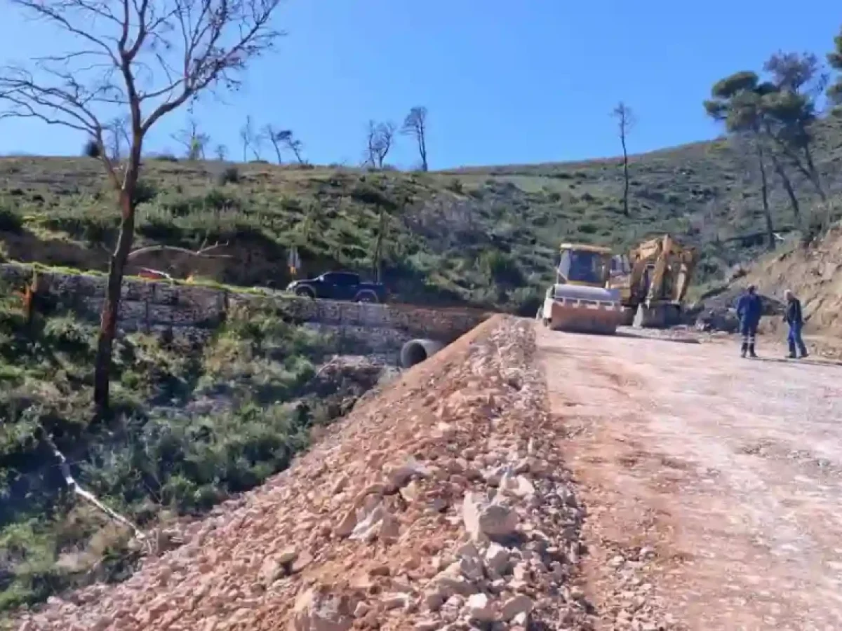 Φυλή: Ανοίγει ξανά ο δρόμος προς Ντάρδιζα μέσω Αχαρνών, ολοκληρώνονται τα έργα