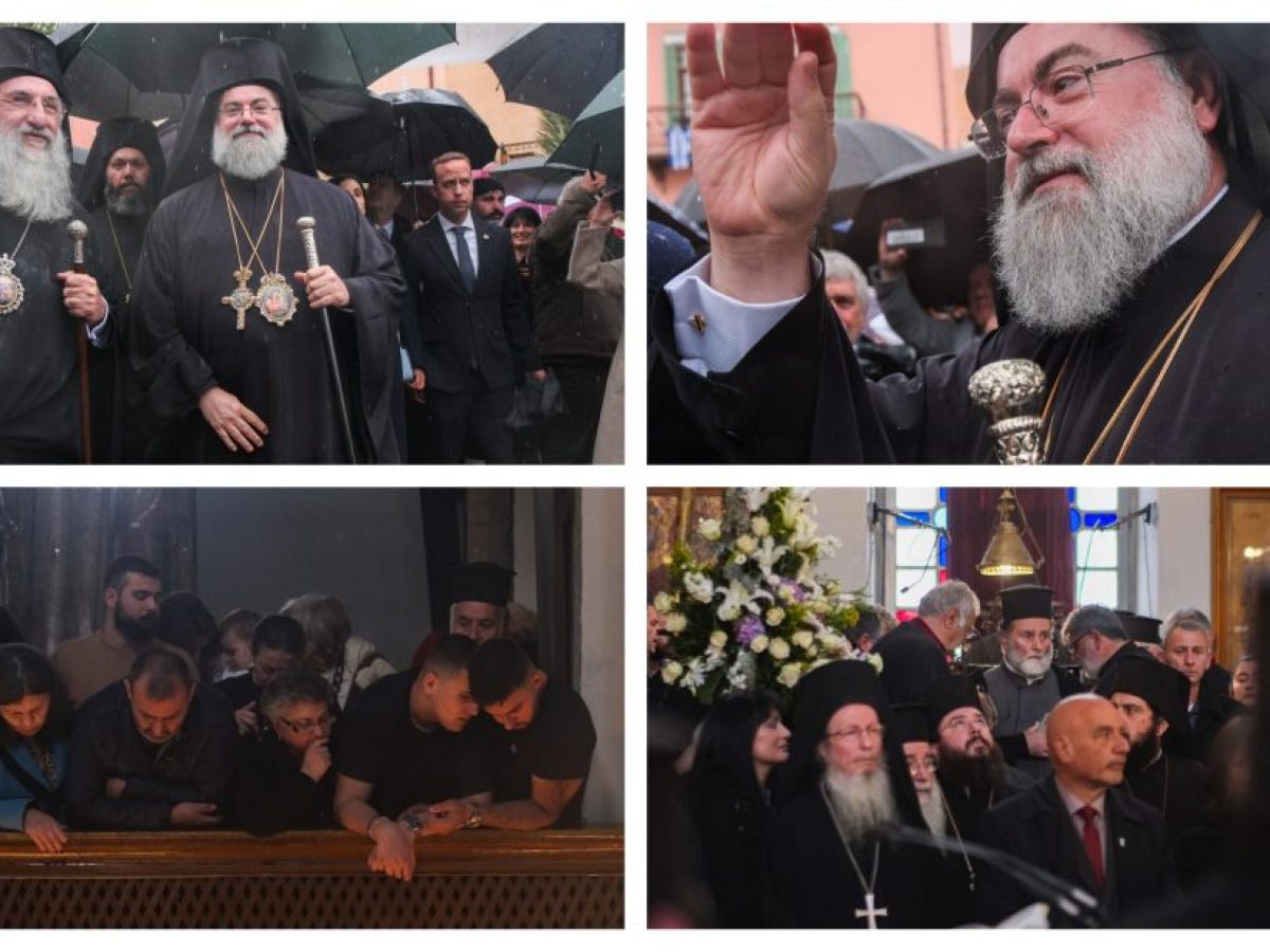 Φωτορεπορτάζ από την ενθρόνιση του Μητροπολίτη Κυδωνίας και Αποκορώνου Τίτου: «Σήμερα πολιτογραφούμαι Χανιώτης – Διάκονος και όχι κυρίαρχος»