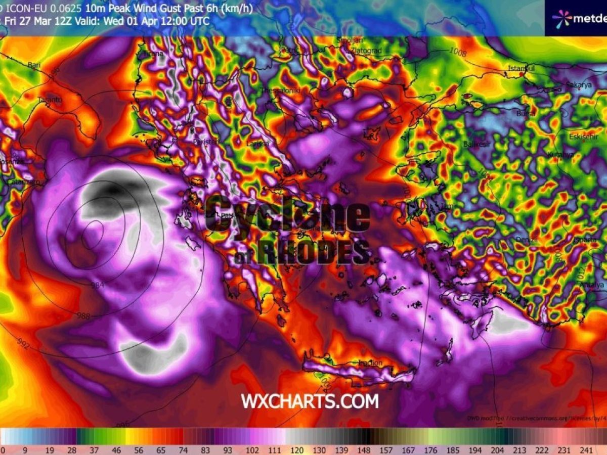 Γιάννης Μανωλάς: Σε επιφυλακή η μετεωρολογική κοινότητα – Βαρομετρική βόμβα θα χτυπήσει τα Δωδεκάνησα τα επόμενα 24ωρα