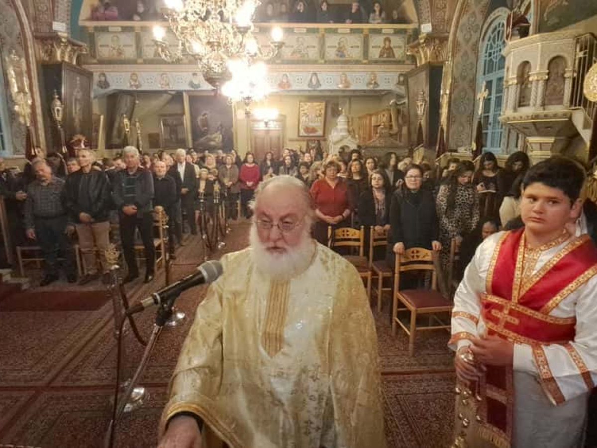 Γ΄ Στάση των Χαιρετισμών με κατάνυξη στον Άγιο Θεολόγο Πόθιας (video)