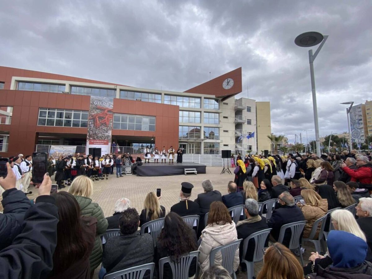 Η “αναπαράσταση της απελευθέρωσης της Καλαμάτας” στο Περιστέρι