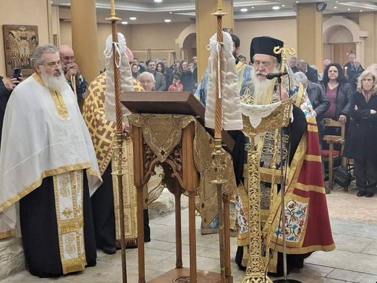 Η Δ΄ Στάσις των Χαιρετισμών στον Πειραιά παρουσία του Σεβασμιωτάτου Μητροπολίτη κ.κ. Ευσεβίου