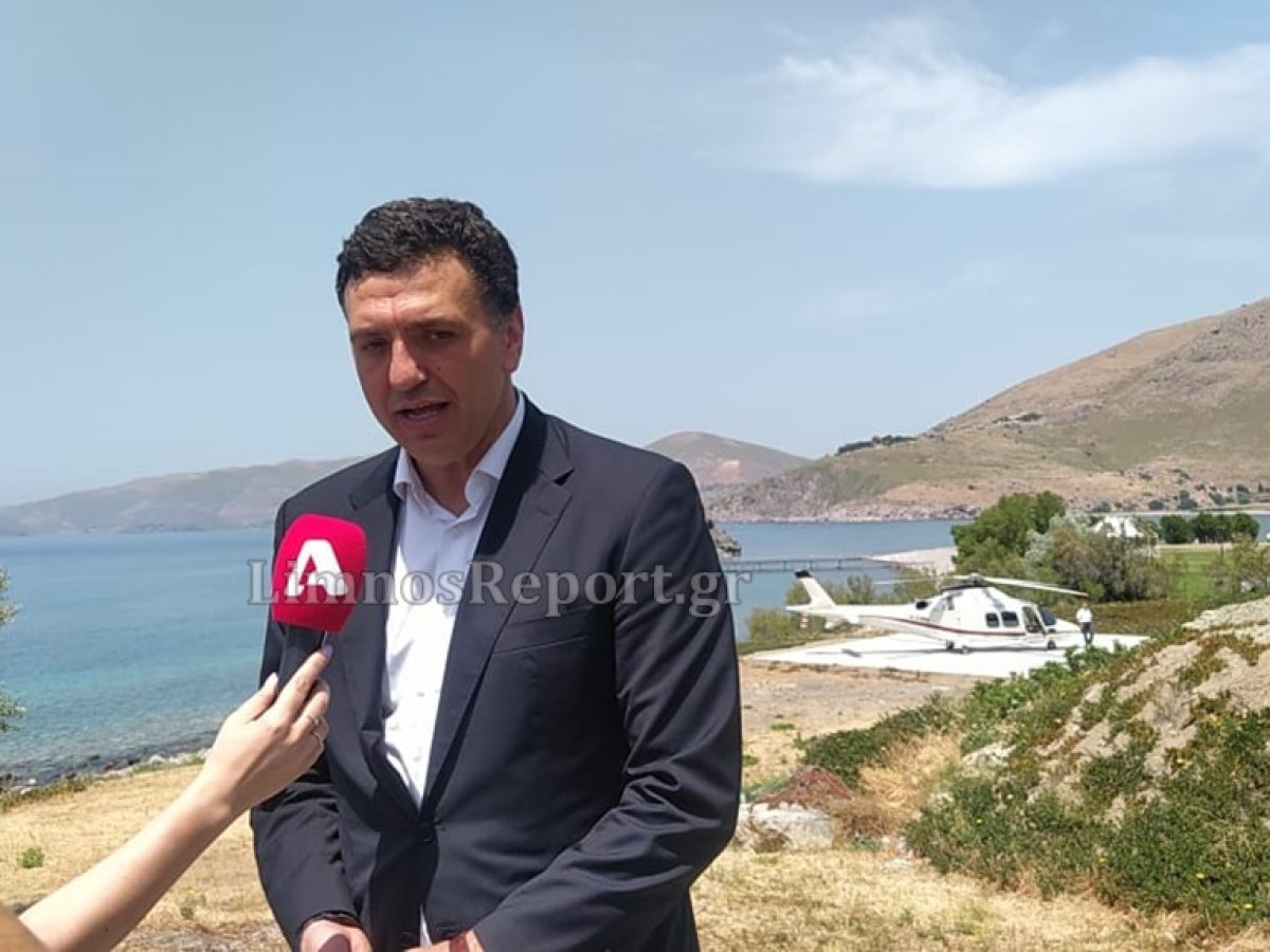 Η Ένωση  Ξενοδόχων Λήμνου σε  συνάντηση τον Υπουργό Βασίλη Κικίλια