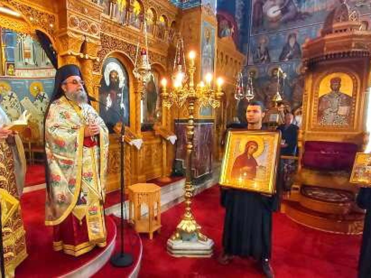 Η Κυριακή της Ορθοδοξίας στην Παναγίτσα Ταύρου (εικόνες)