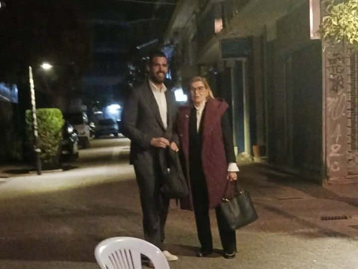 Η μαμά Νίτσα στο πλευρό του γιού Αντιδημάρχου Γιώργου Καταβούτα