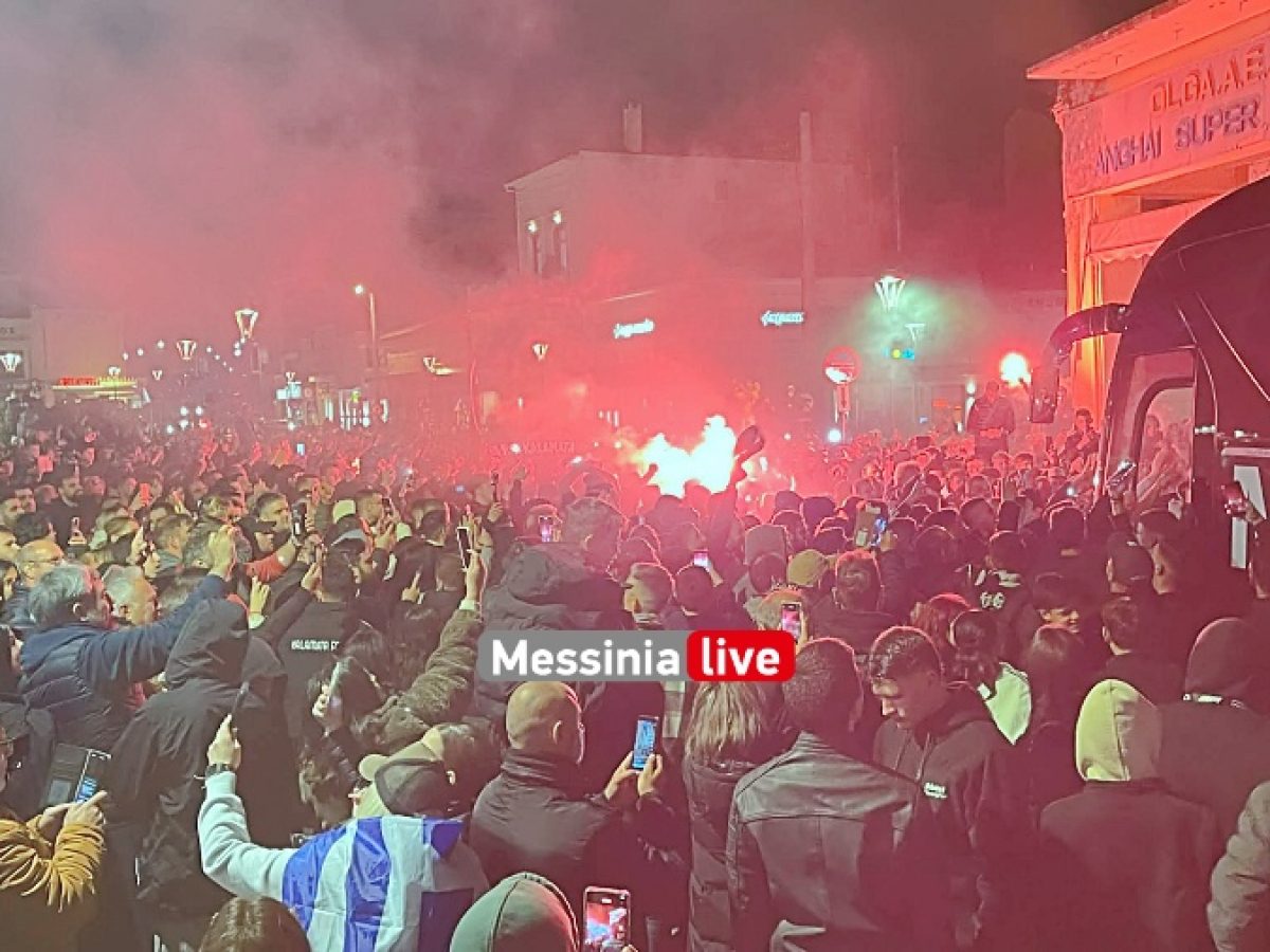 Η νύχτα έγινε μέρα στην Καλαμάτα: Μυθική αποθέωση για τους «μελανόλευκους» ήρωες της ανόδου!