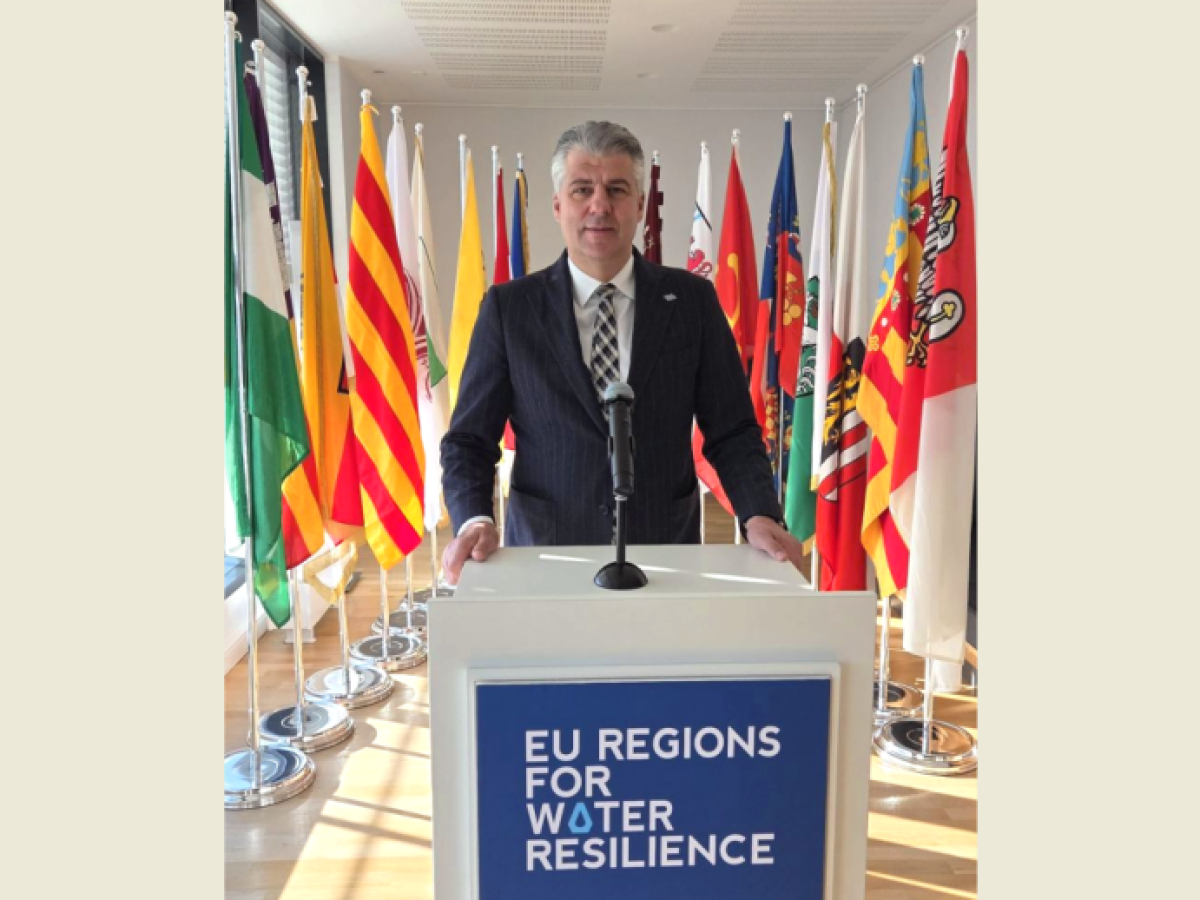 Η Περιφέρεια ΑΜ-Θ ιδρυτικό μέλος της Συμμαχίας Ευρωπαϊκών Περιφερειών για την Ανθεκτικότητα των Υδάτινων Πόρων και την Ετοιμότητα έναντι της Κλιματικής Αλλαγής