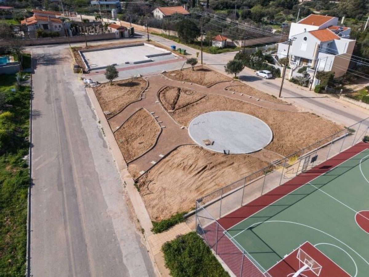 Η πρώτη θεματική παιδική χαρά ετοιμάζεται στα Καλύβια!