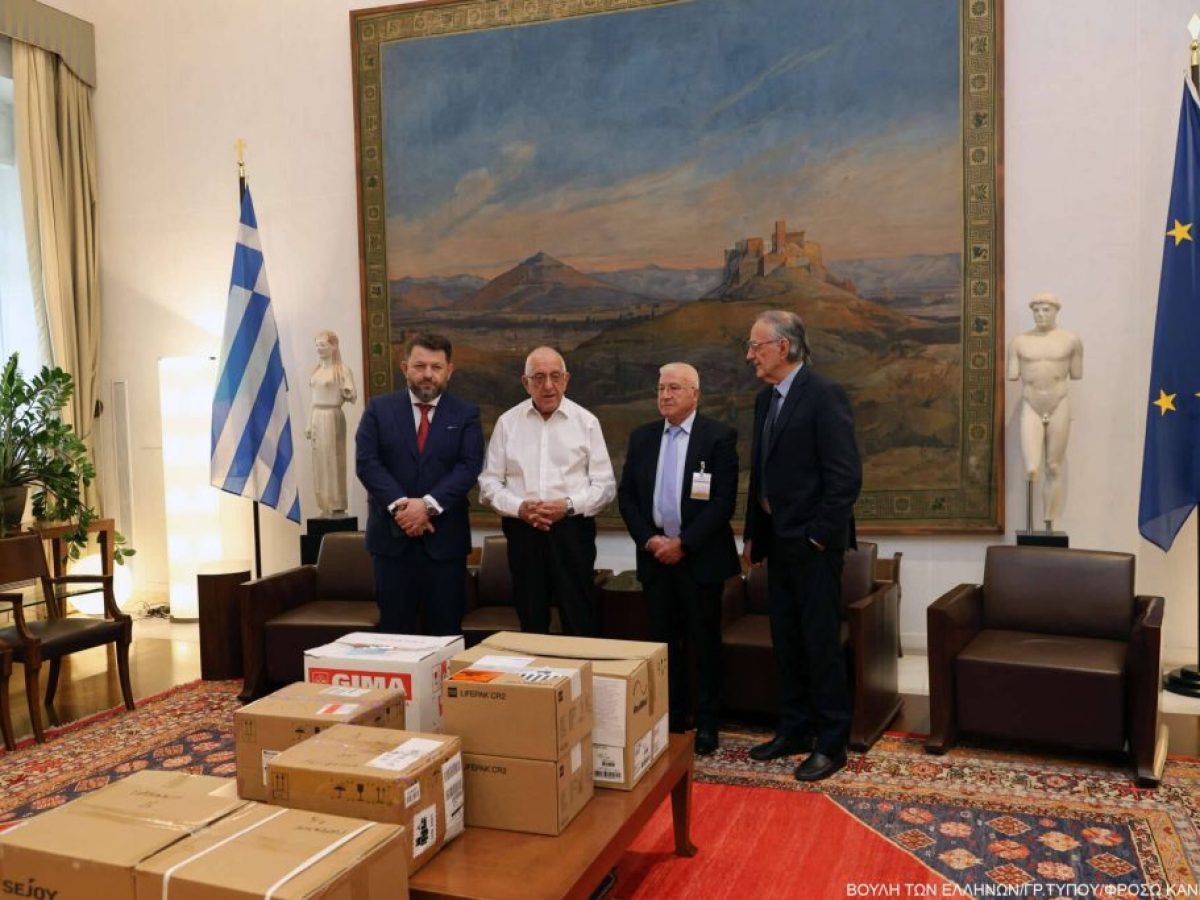 Η Βουλή των Ελλήνων προσφέρει ιατρικό και φαρμακευτικό εξοπλισμό στον ομογενειακό Δήμο Δρόπολης-Πωγωνίου της Βόρειας Ηπείρου
