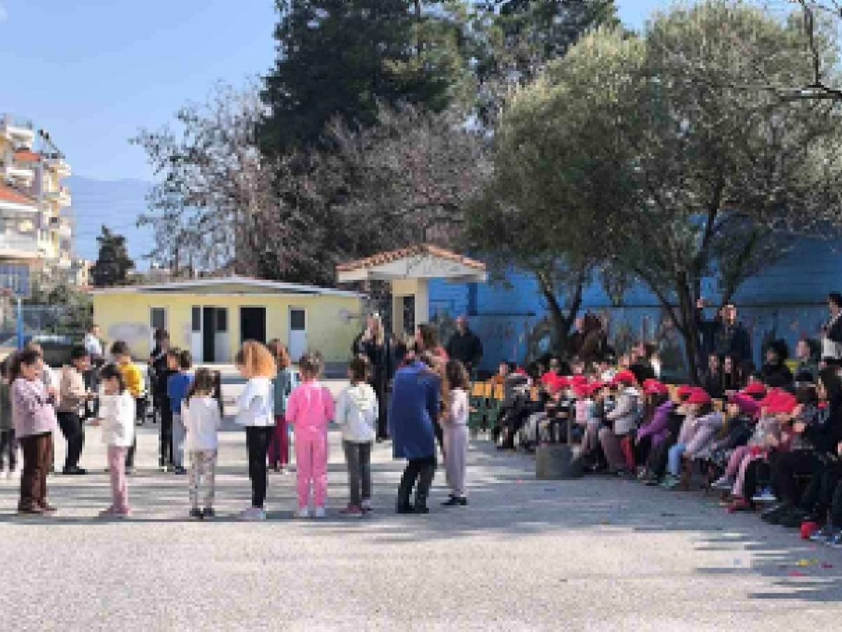 Ηχηρό μήνυμα κατά της σχολικής βίας από το 10ο Δημοτικό Σχολείο Δράμας