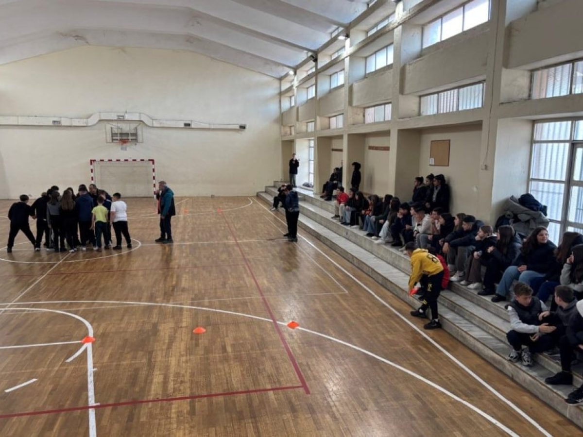 Ημέρα Φιλάθλου στο 5ο Γυμνάσιο Τρικάλων με δράσεις «ευ αγωνίζεσθαι»