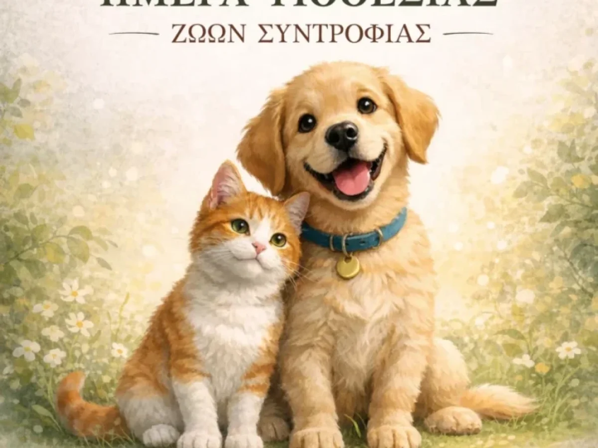 Ημέρα Υιοθεσίας Ζώων Συντροφιάς στον Πολύγυρο