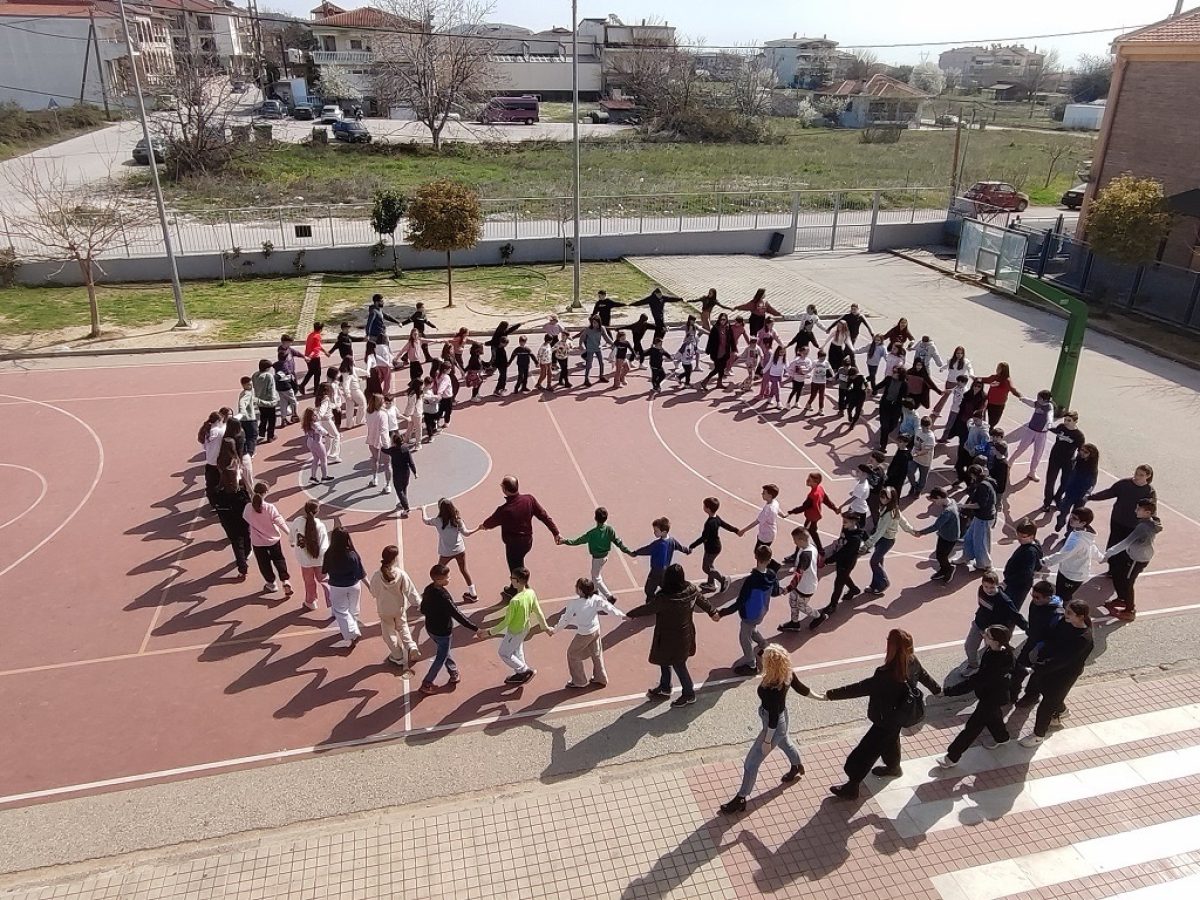 Ημέρα κατά της Σχολικής Βίας και του εκφοβισμού στο 5ο Δ.Σ. Καλαμπάκας