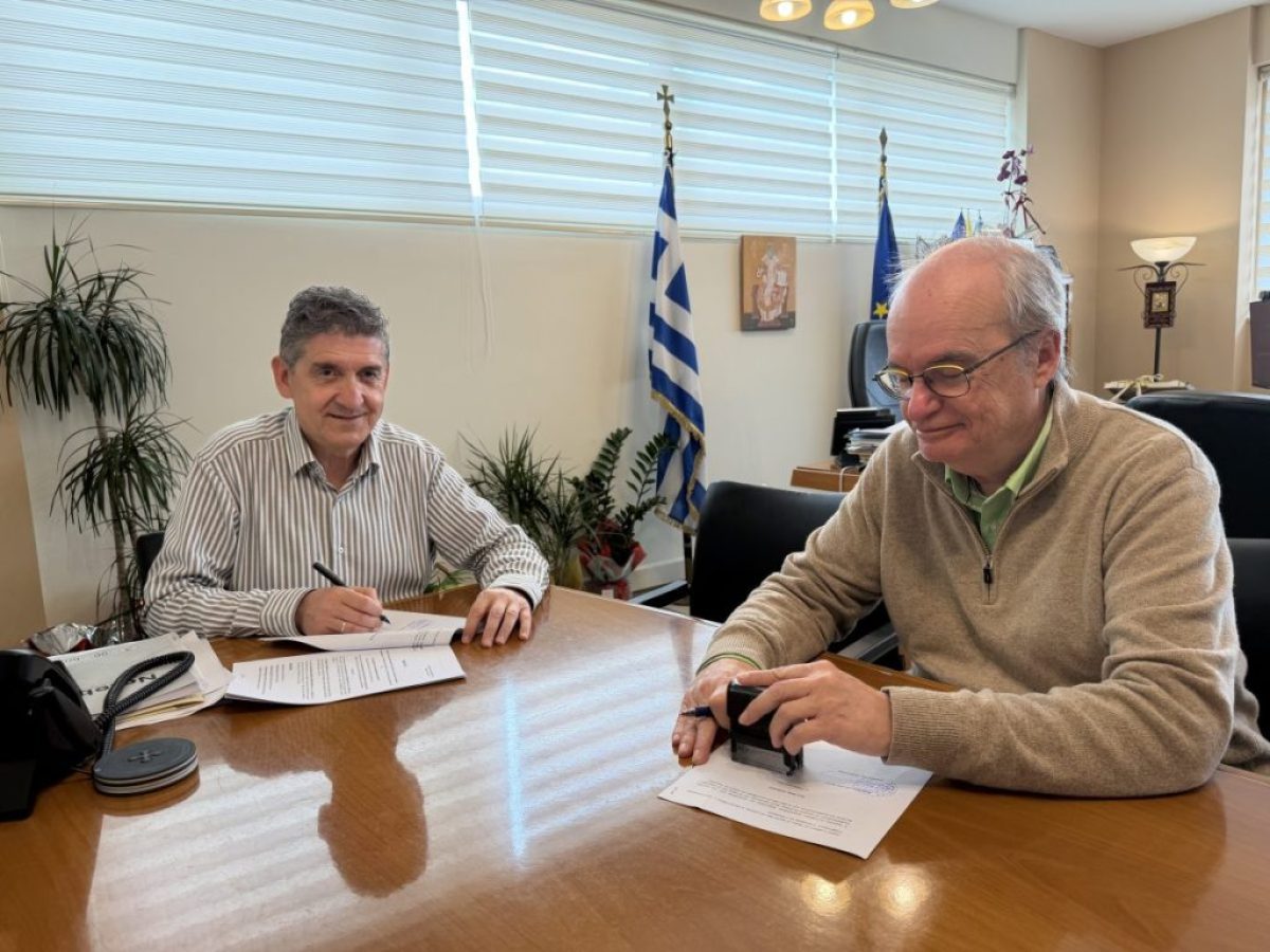 Υπεγράφη σύμβαση για έργο δημοτικής οδοποιίας στον Δήμο Δυτικής Αχαΐας