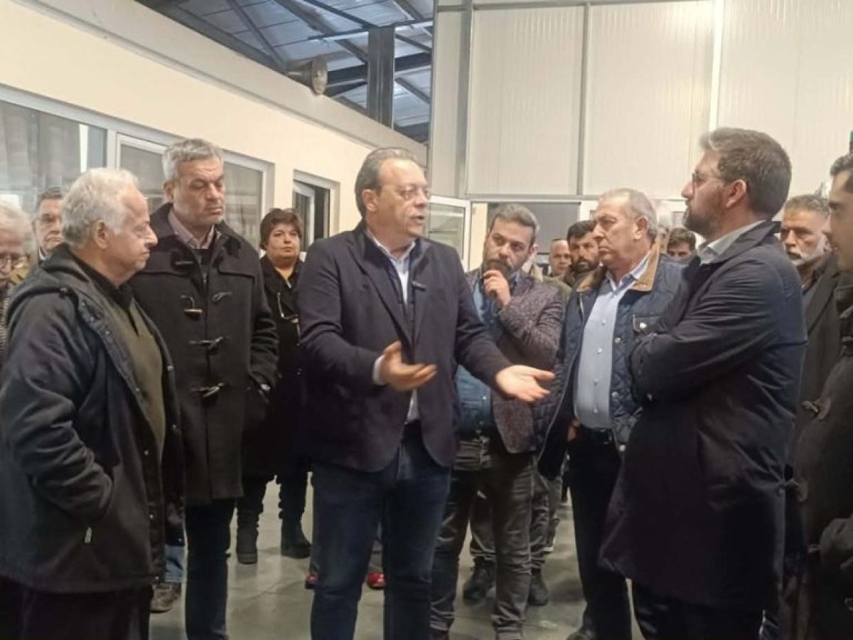 Υπέρ της ενίσχυσης των συνεταιριστικών σχημάτων και των τίμιων αγροτών τάχθηκε από τον Κρουσώνα ο πρόεδρος του ΣΥΡΙΖΑ