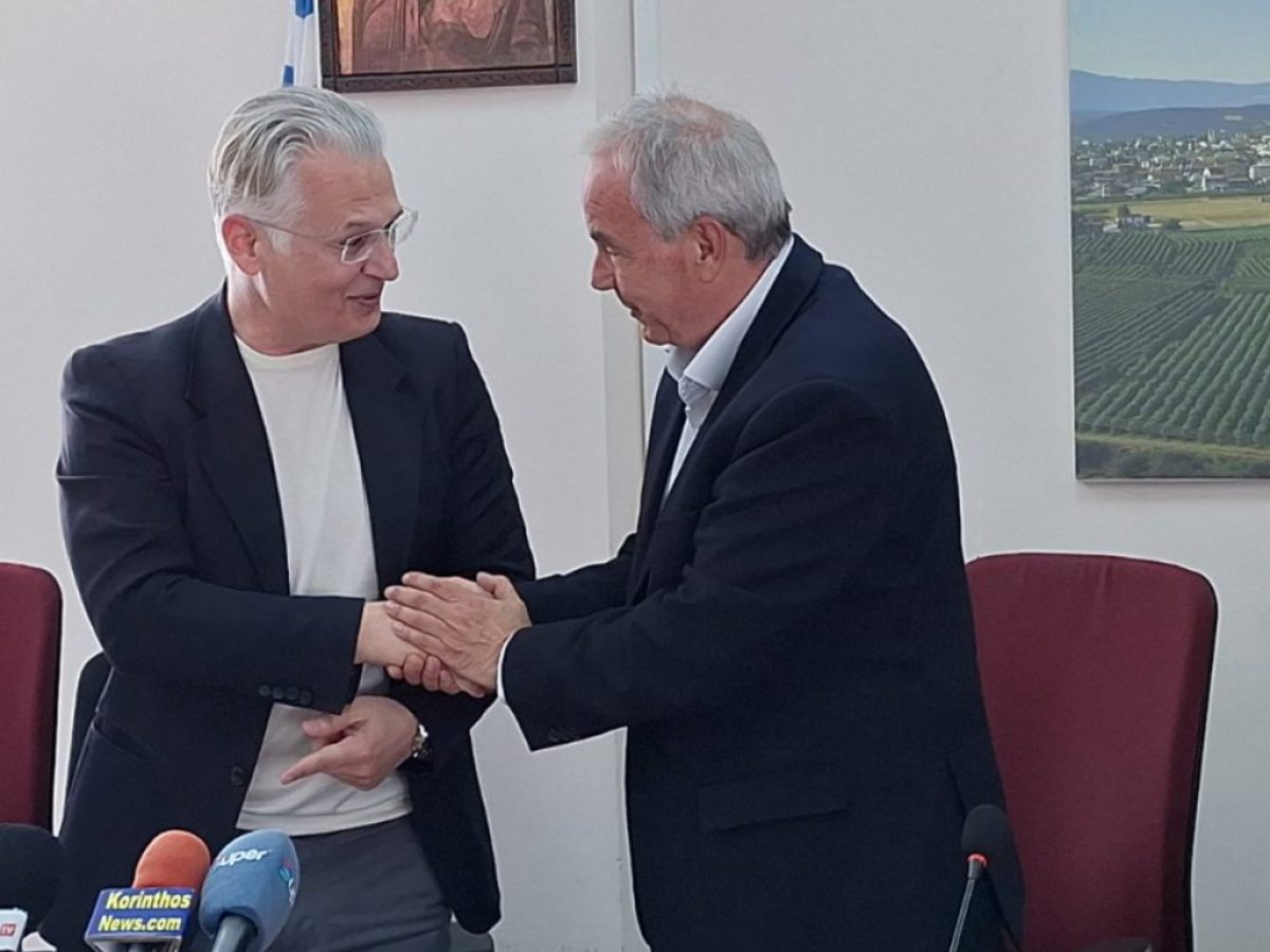 Υπογραφές για την ανάπλαση του κέντρου Νεμέας | Δημήτρης Πτωχός: «Επανεκκίνηση για ένα σημαντικό κύτταρο της πόλης»