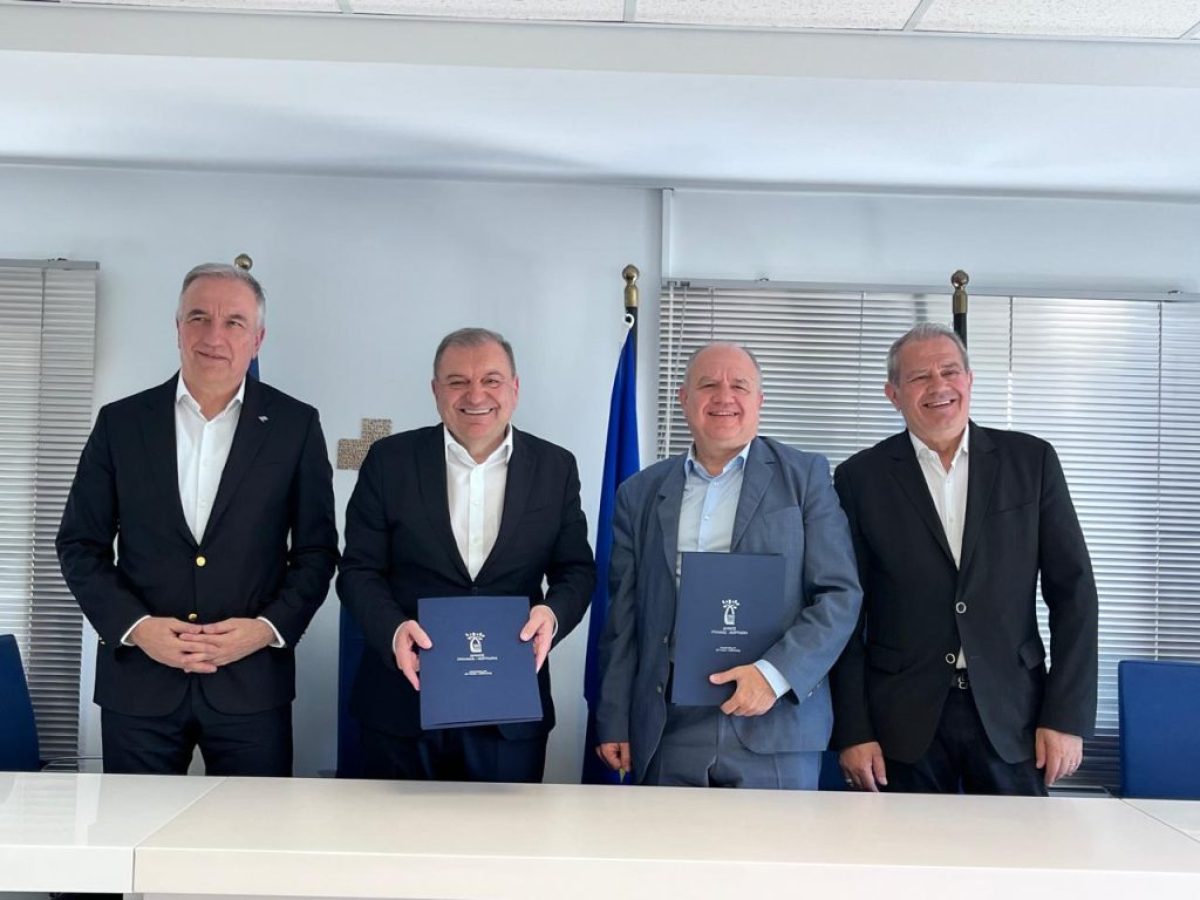 Υπογραφή Μνημονίου Συνεργασίας μεταξύ του ΕΚΕΤΑ και του Δήμου Πυλαίας Χορτιάτη