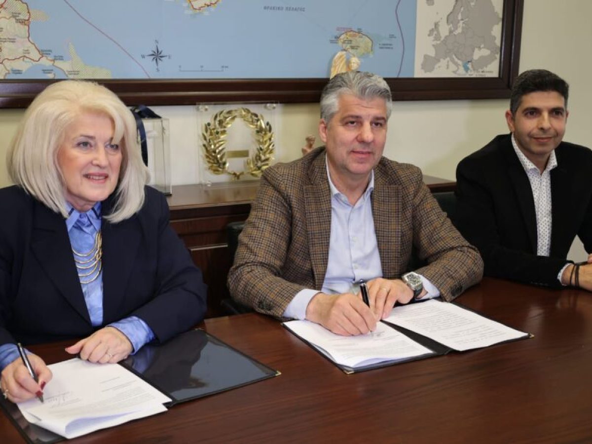 Υπογράφηκε σύμφωνο συνεργασίας για την δημιουργία Περιφερειακού Συμβουλίου Νέων Αν. Μακεδονίας και Θράκης