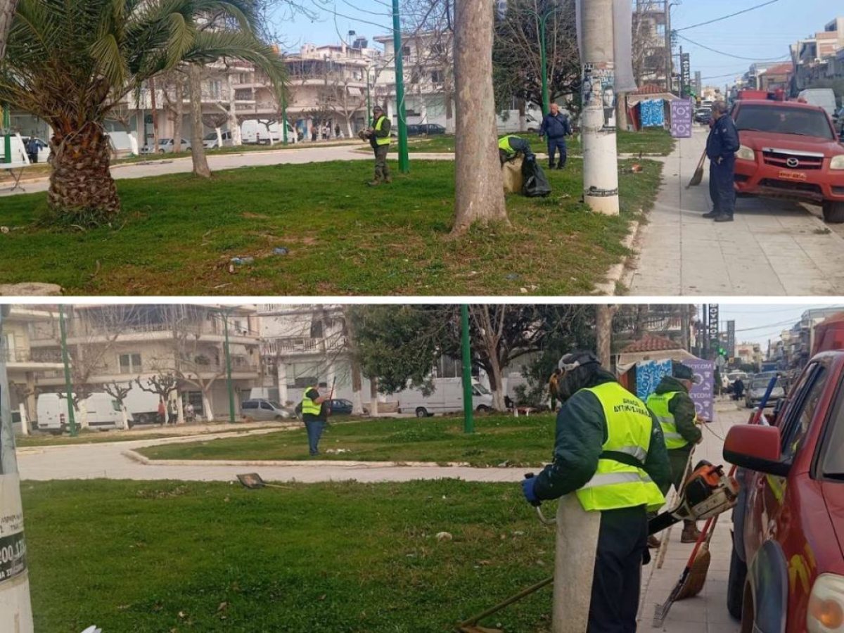 Ήρθε η σειρά της πλατείας Δύμης -Μακάρι να διατηρηθεί καθαρή