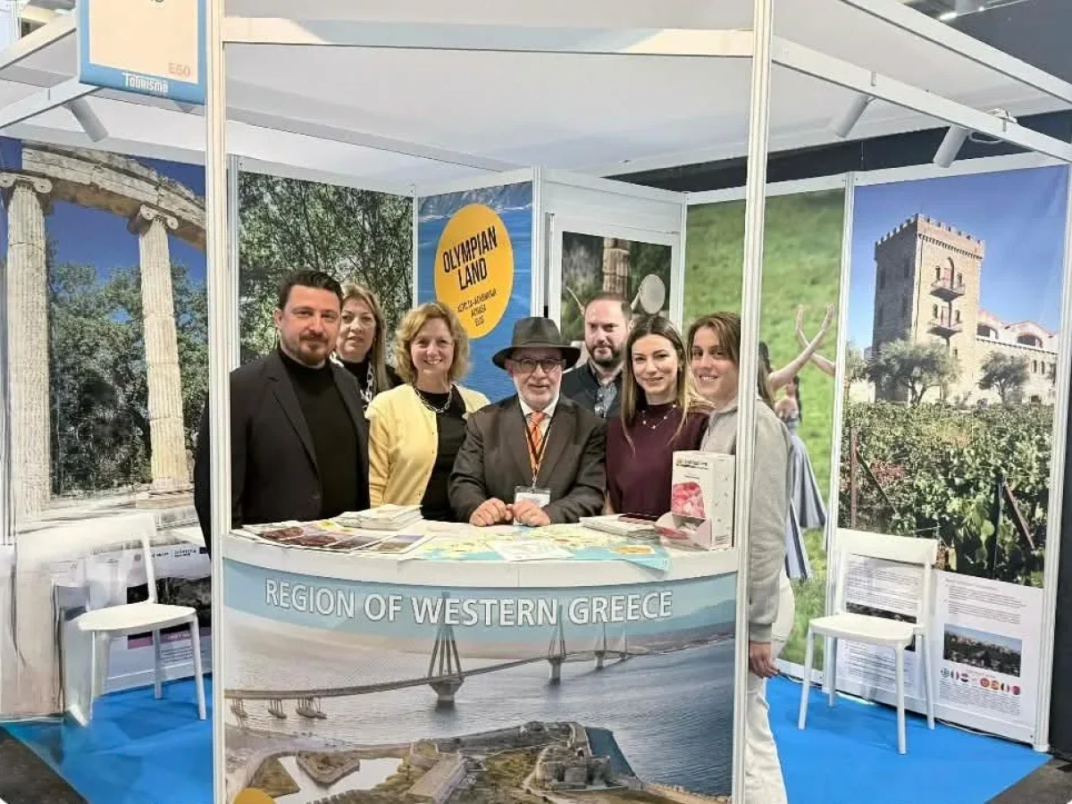 Ισχυρή διεθνής προβολή της Περιφέρειας Δυτικής Ελλάδας-Olympian Land σε κορυφαίες τουριστικές εκθέσεις