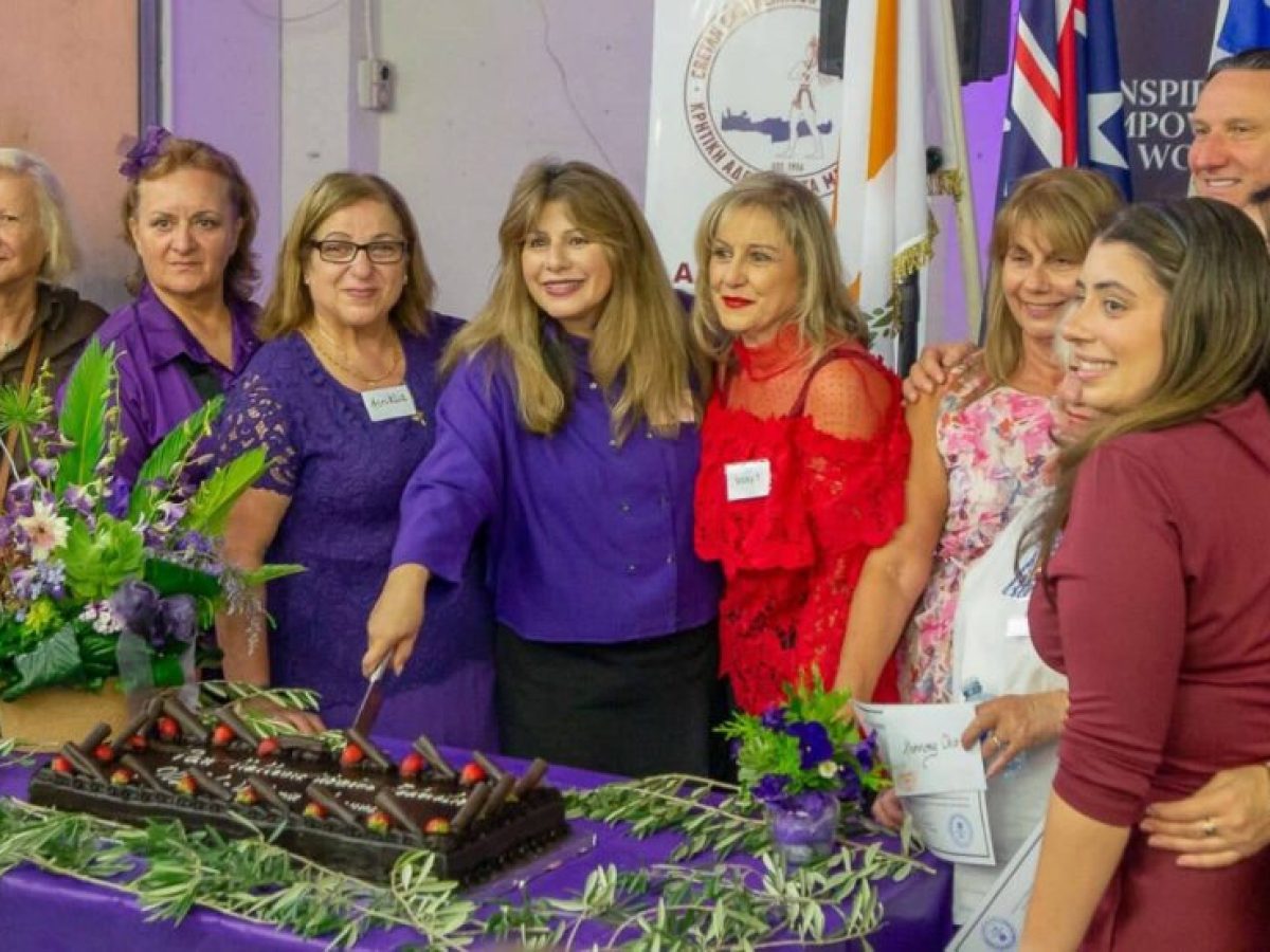 Ιστορική πρωτιά: 18 ελληνικοί και κυπριακοί οργανισμοί γιόρτασαν μαζί τη Διεθνή Ημέρα της Γυναίκας στη Μελβούρνη