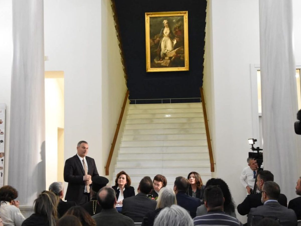 Ιστορική στιγμή για την Ιερή Πόλη: Ο περίφημος πίνακας του Ευγένιου Ντελακρουά «Η Ελλάδα στα ερείπια του Μεσολογγίου» στον «γενέθλιο» τόπο του
