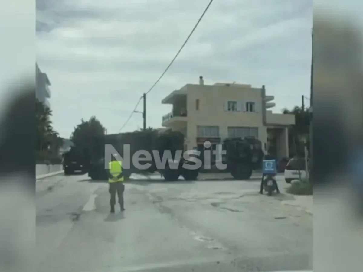 Κάρπαθος: Βίντεο με τη συστοιχία των πυραύλων Patriot στους δρόμους του νησιού