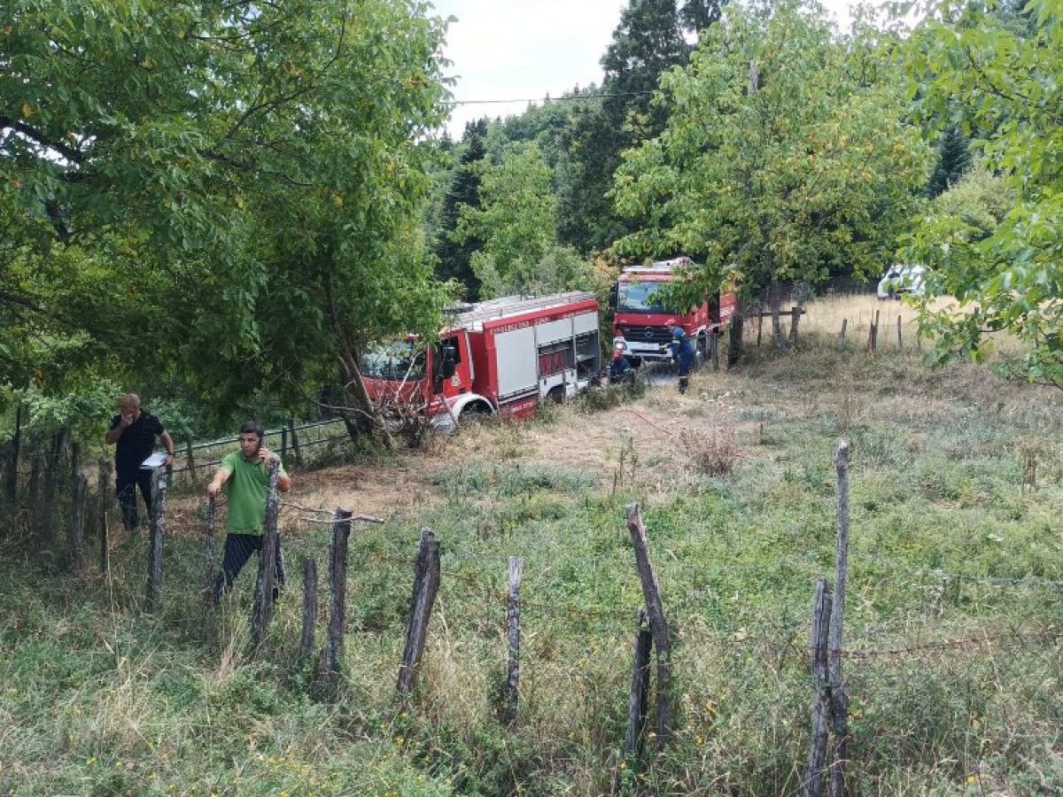 Καστοριά: Φωτιά σε απόκρημνο σημείο στον Γράμμο
