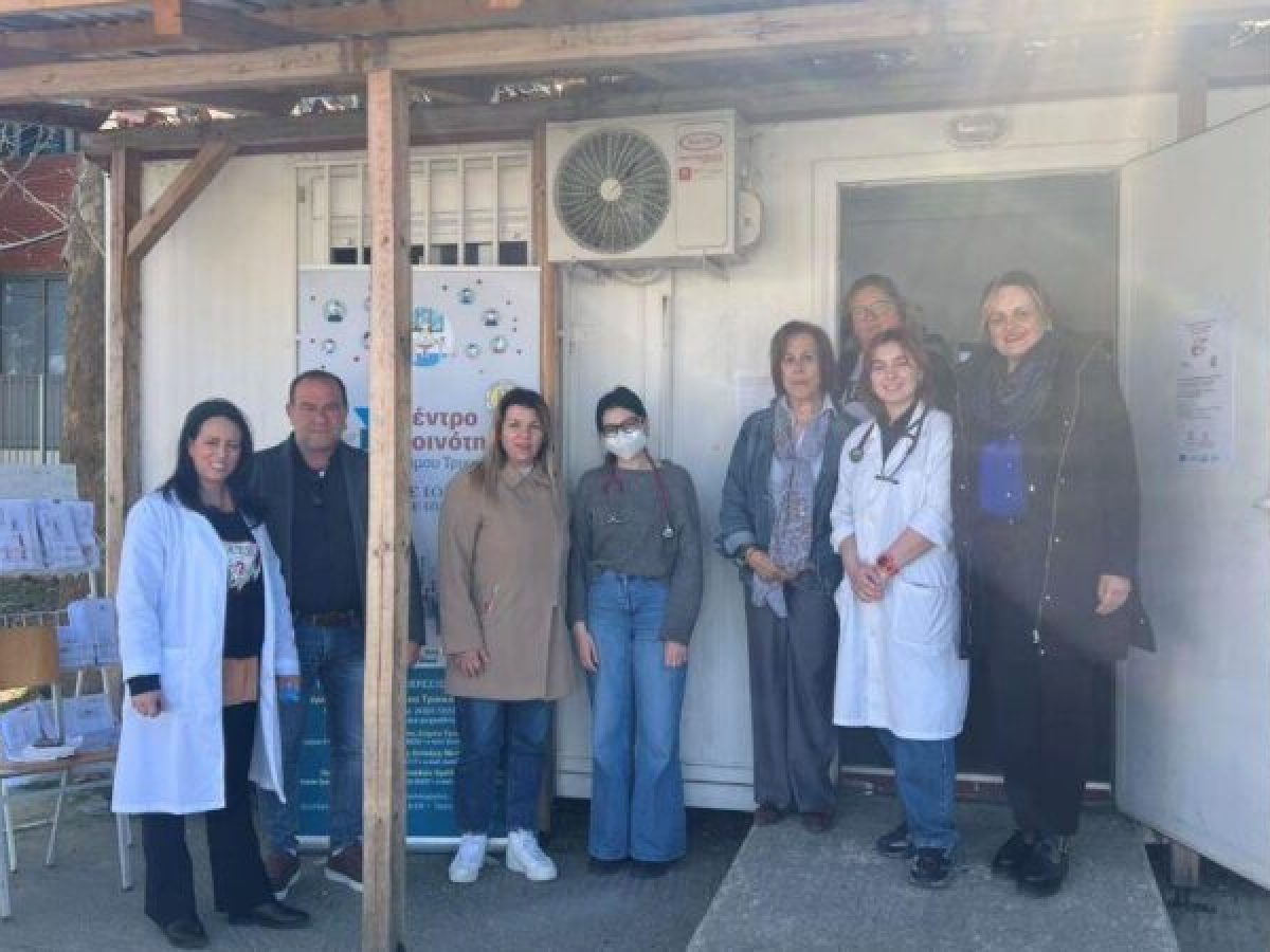 Κοινωνική μέριμνα με εμβολιασμό και παιδιατρική εξέταση