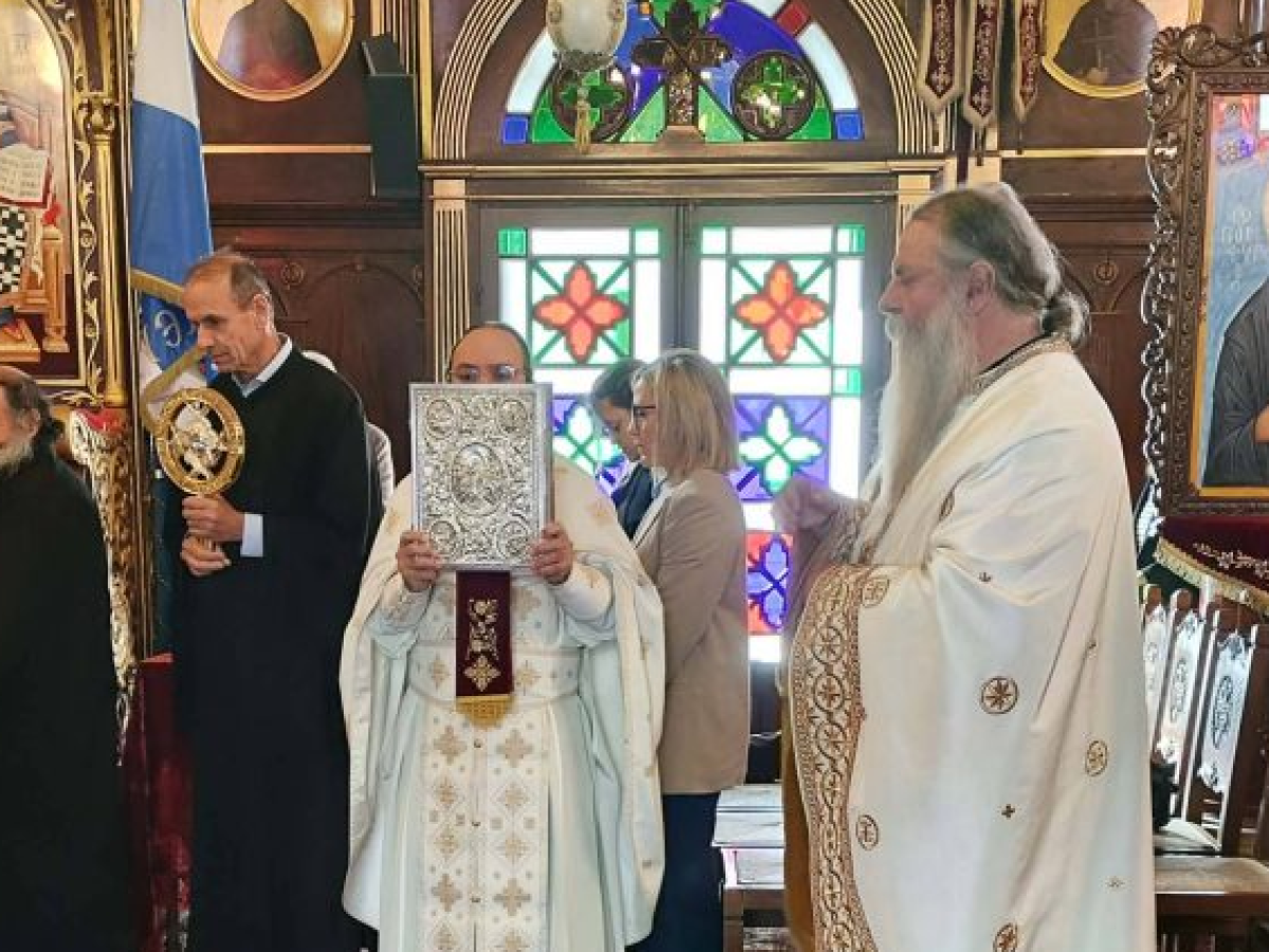 Κυριακή της Σταυροπροσκυνήσεως στην Ιερά Μονή Φανερωμένης Λευκάδας