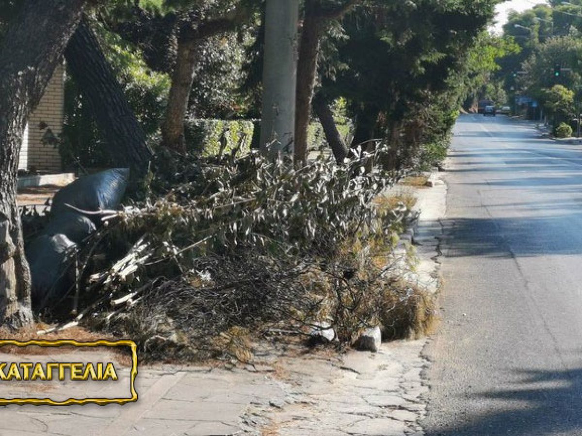 Κύριε Ξυπολυτά η Κηφισιά έχει γεμίσει τόσα Σκουπίδια που μοιάζει με Φτωχομαχαλά!