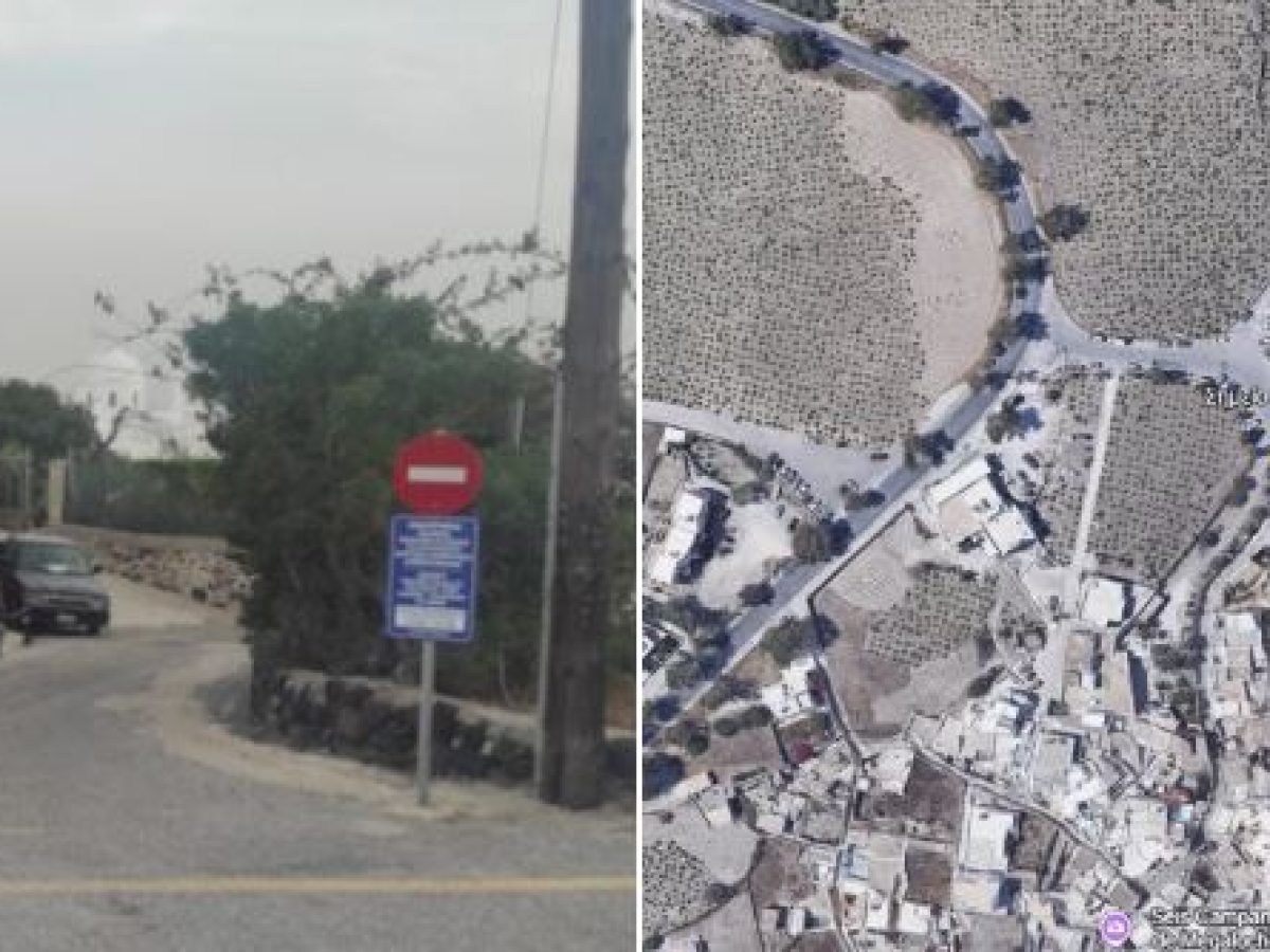 Κλειστή λόγω έργων και για 30 μέρες η πάνω είσοδος στο Μεγαλοχώρι