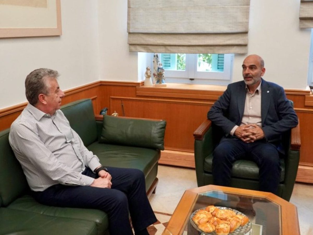 ΚΡΗΤΗ: Συνάντηση Περιφερειάρχη με τον Δήμαρχο Καντάνου – Σελίνου