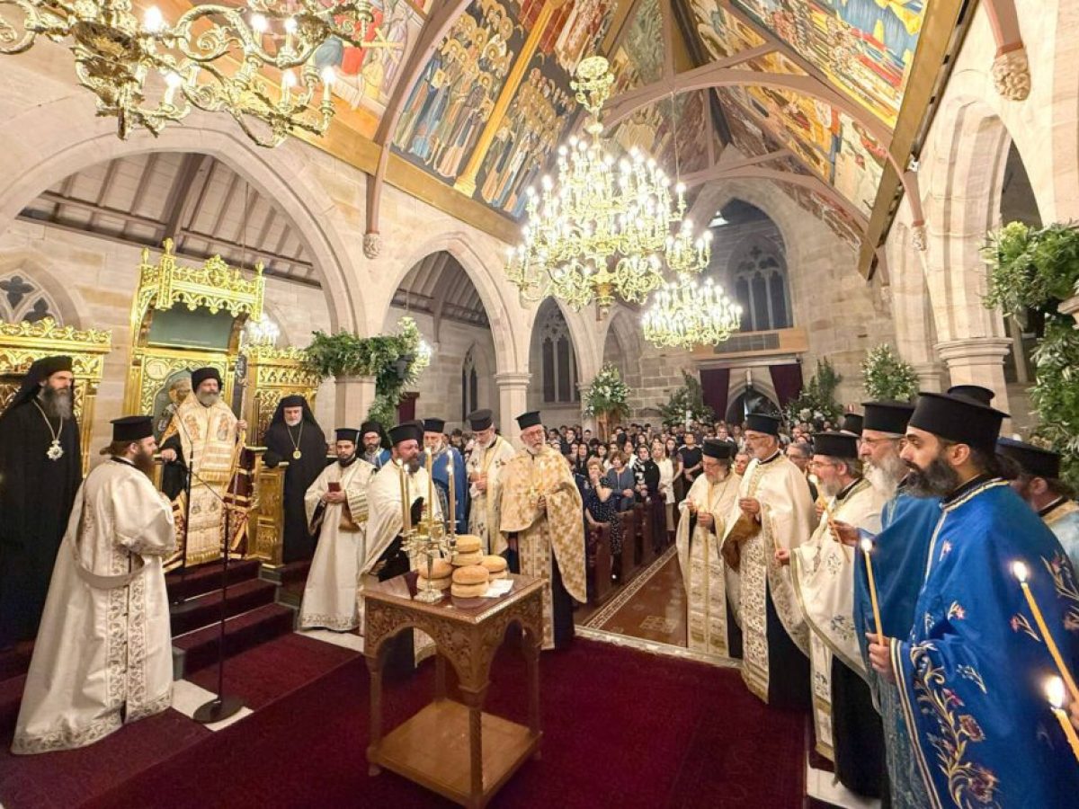 Λαμπρή Πανήγυρις του Ι. Καθεδρικού Ναού του Ευαγγελισμού της Θεοτόκου στο Σίδνεϊ