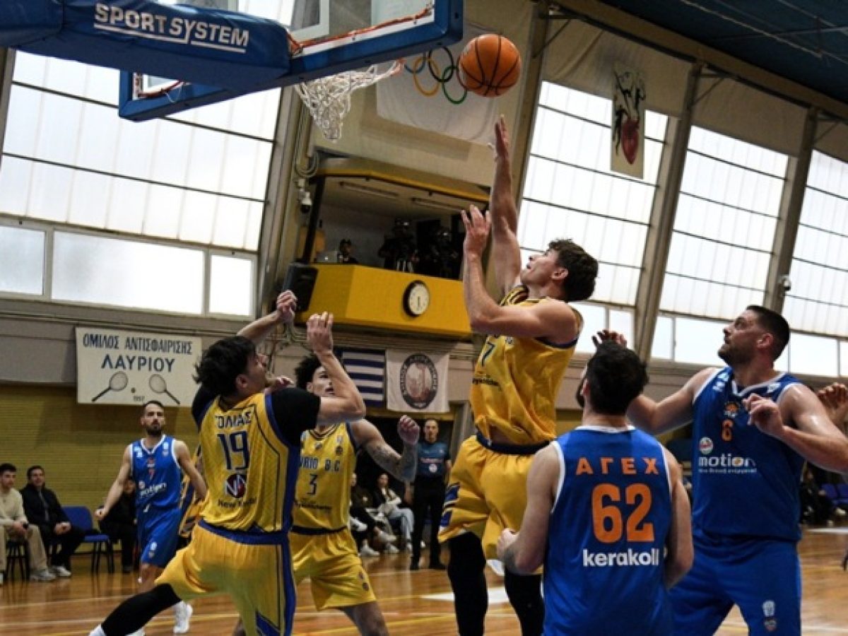 Λαύριο – ΑΓΕΧ 84-78