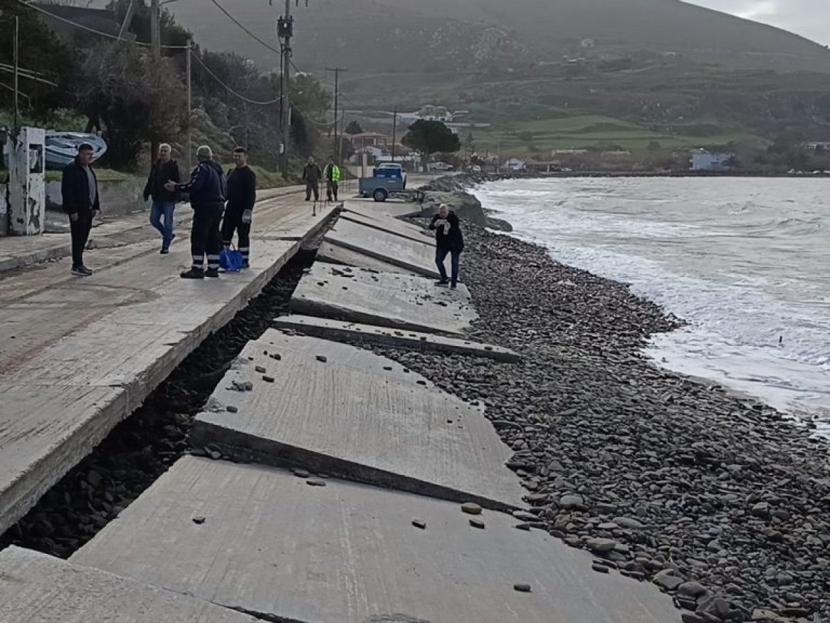 Λήμνος: Ομόφωνη έγκριση για ενίσχυση των έργων προστασίας στην παραλία Αγίου Ιωάννη Κάσπακα