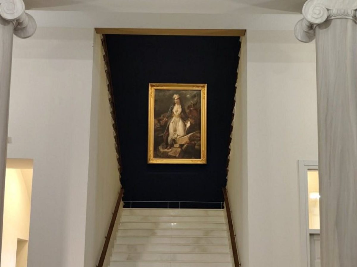 Λίνα Μενδώνη από το Μεσολόγγι: «Σημαντική μέρα για την πόλη και την πατρίδα η έλευση του πίνακα του Ντελακρουά» – ΦΩΤΟ