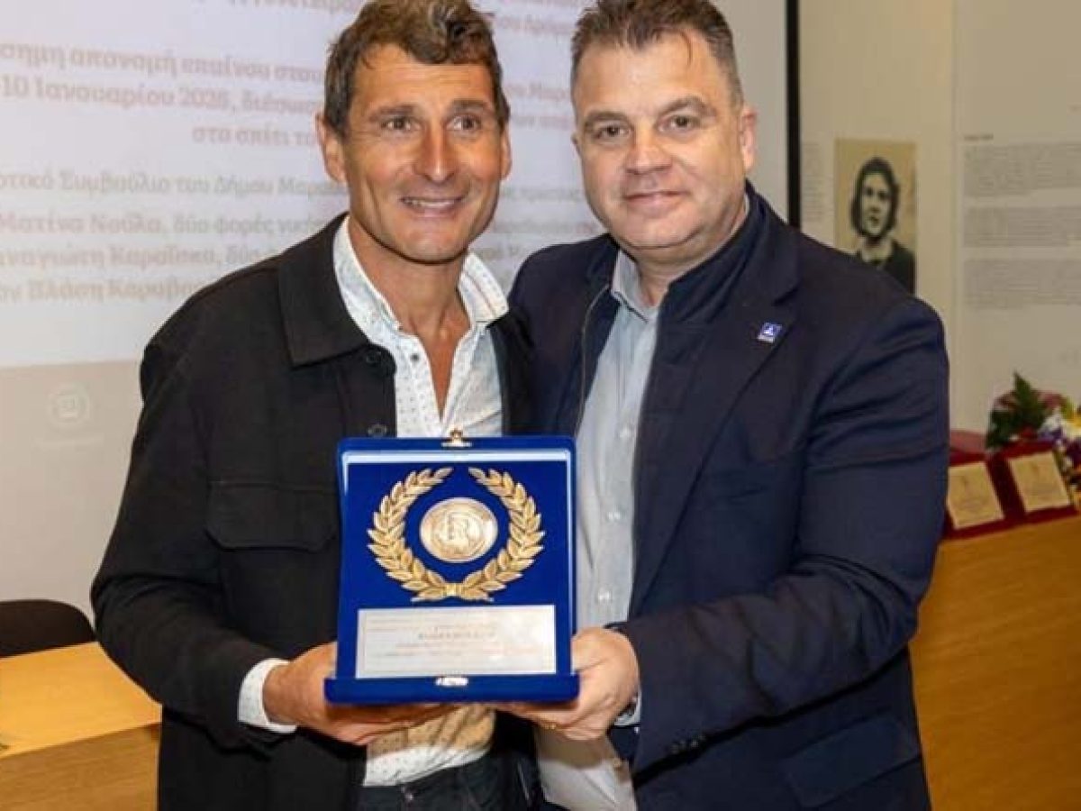 Μαραθώνας: Το “ευχαριστώ” του Βλάση Καραβασίλη