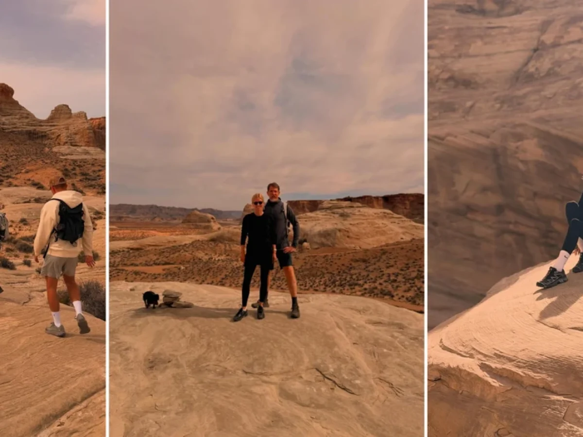 Μαρί Σαντάλ – Παύλος Ντε Γκρες: Οικογενειακές στιγμές στη μαγευτική Γιούτα