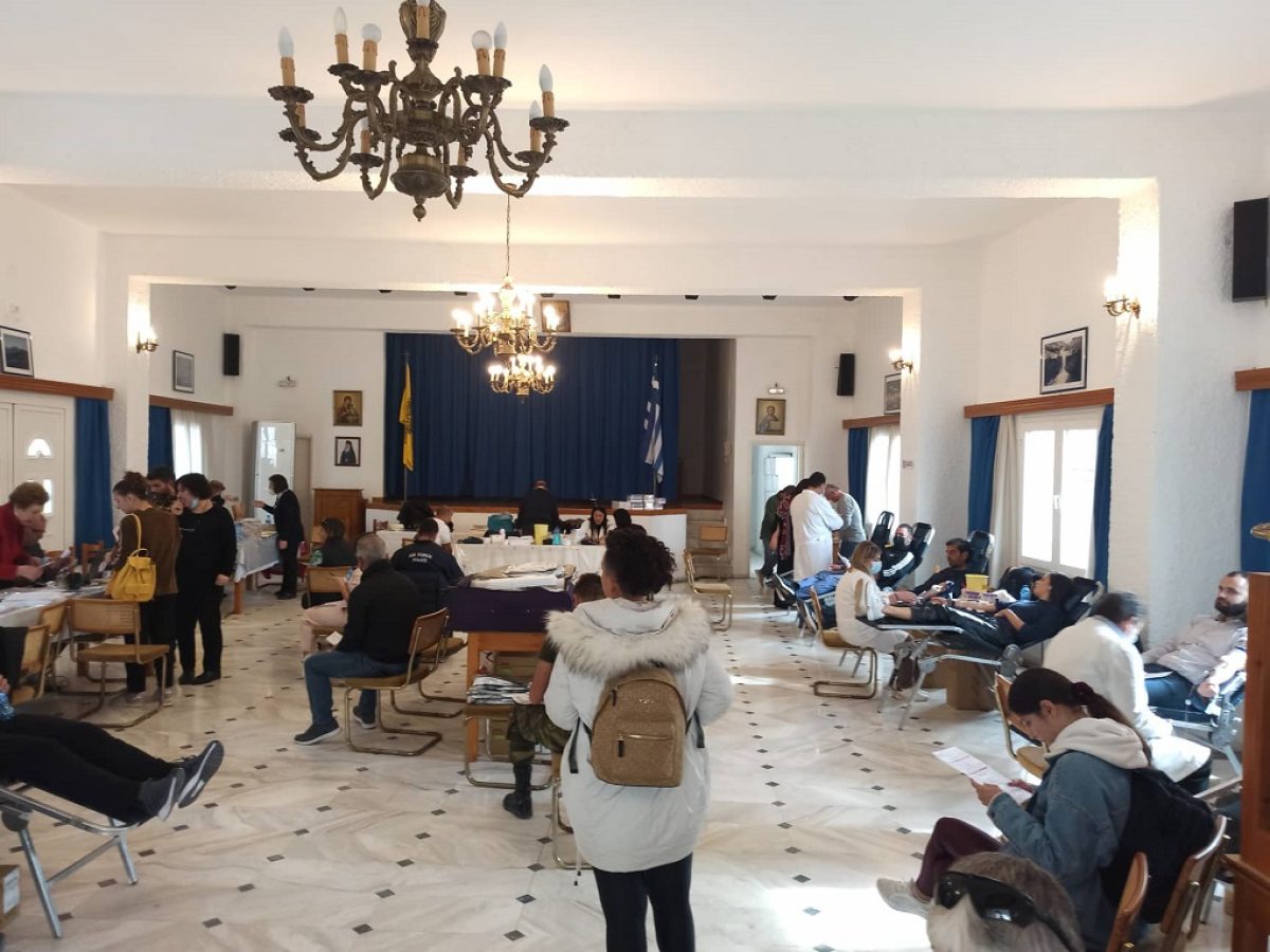 Μάρτιος: Mήνας εθελοντικής αιμοδοσίας στο Γενικό Νοσοκομείο Λήμνου
