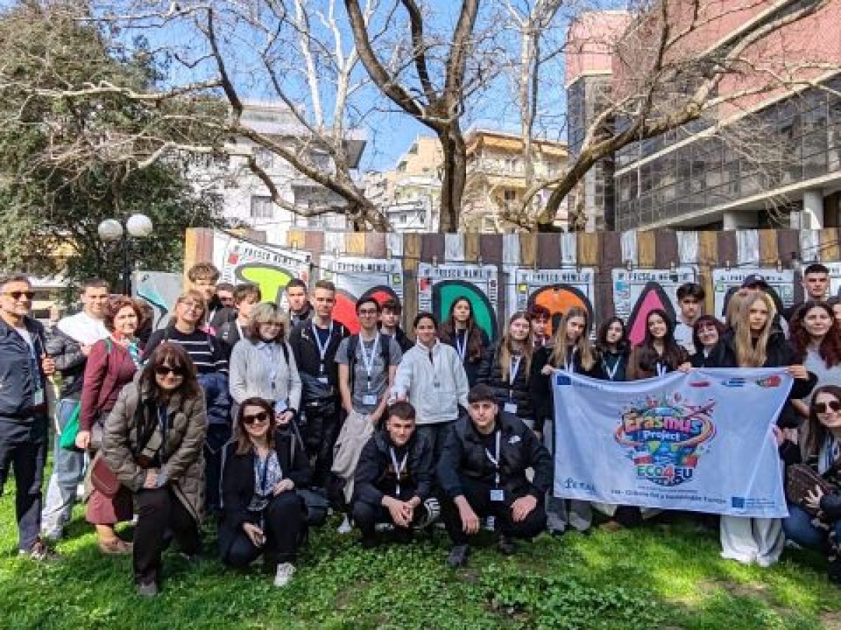 Μαθητές του 1ου ΕΠΑΛ Δράμας και σχολείων της Πολωνίας και της Πορτογαλίας συνεργάζονται για ένα πιο βιώσιμο μέλλον