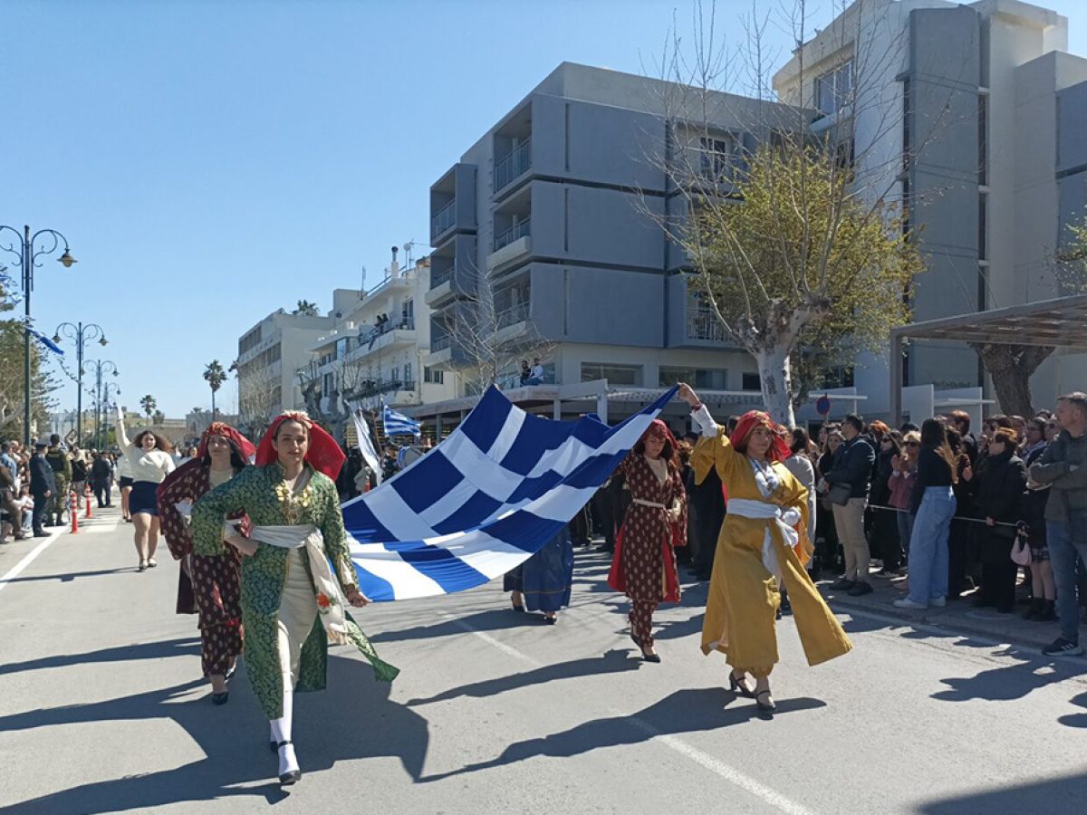 Με Εθνική Υπερηφάνεια η παρέλαση της 7ης Μαρτίου στην Κω