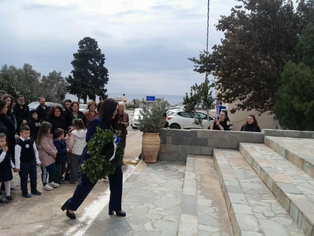 Με ιδιαίτερη τιμή και σεβασμό η Μείζων Αντιπολίτευση του Δήμου Καντάνου – Σελίνου τίμησε την 25η Μαρτίου
