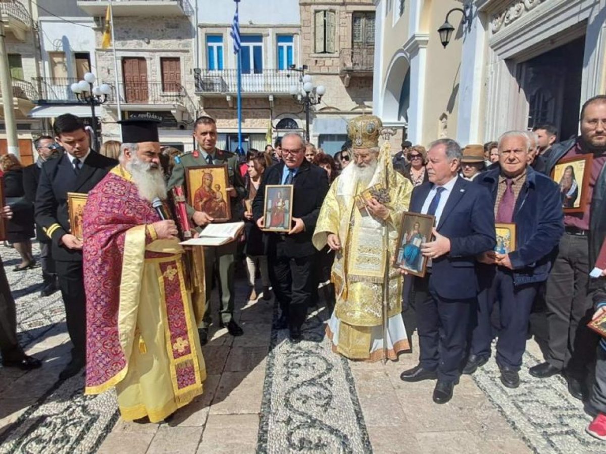 Με λαμπρότητα και κατάνυξη εορτάστηκε η Κυριακή της Ορθοδοξίας στην Κάλυμνο